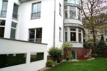 Ansicht vom Garten ***VERKAUFT*** REPR�SENTATIVE LAGE Am Botanischen Garten in BERLIN-DAHLEM - BELETAGE mit REMISE