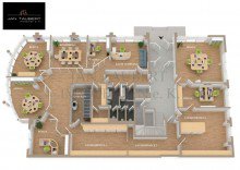 Grundrissskizze HH-LANGENHORN *PROVISIONSFREI* Freundliche B�ror�ume mit Service-/Lagerfl�che!