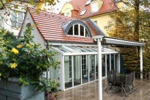 Remise mit Glasvorbau ***VERKAUFT*** REPR�SENTATIVE LAGE Am Botanischen Garten in BERLIN-DAHLEM - BELETAGE mit REMISE