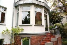 Erker mit Zugang Garten/Remise ***VERKAUFT*** REPR�SENTATIVE LAGE Am Botanischen Garten in BERLIN-DAHLEM - BELETAGE mit REMISE