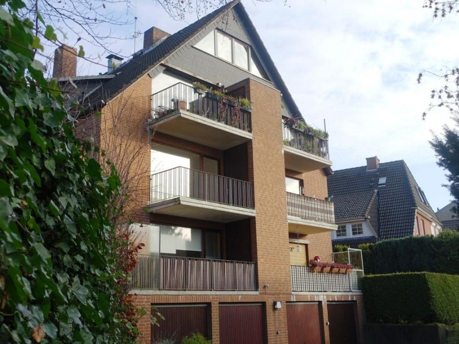 Ansicht Geb�ude Dachgeschosswohnung Hamburg